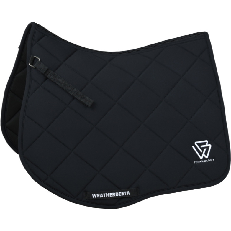 2026 WeatherBeeta Softshell Pro 3D Air-Tec All Purpose Saddle Pad 1030350 - Black